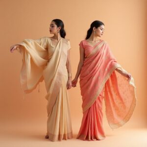 Banarasi Silk Saree with Zari Work