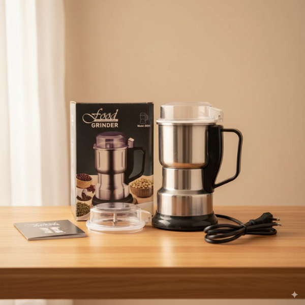 Food Grinder – Model 0924 (Stainless Steel) | মসলা, কফি ও বাদাম গ্রাইন্ডার