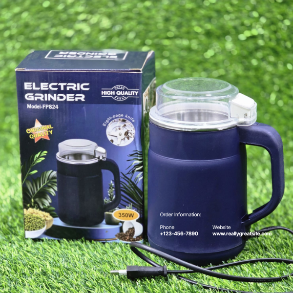 Electric Grinder 1000W – Model FP824 | কফি, মসলা, ডাল ও বাদাম গ্রাইন্ডার