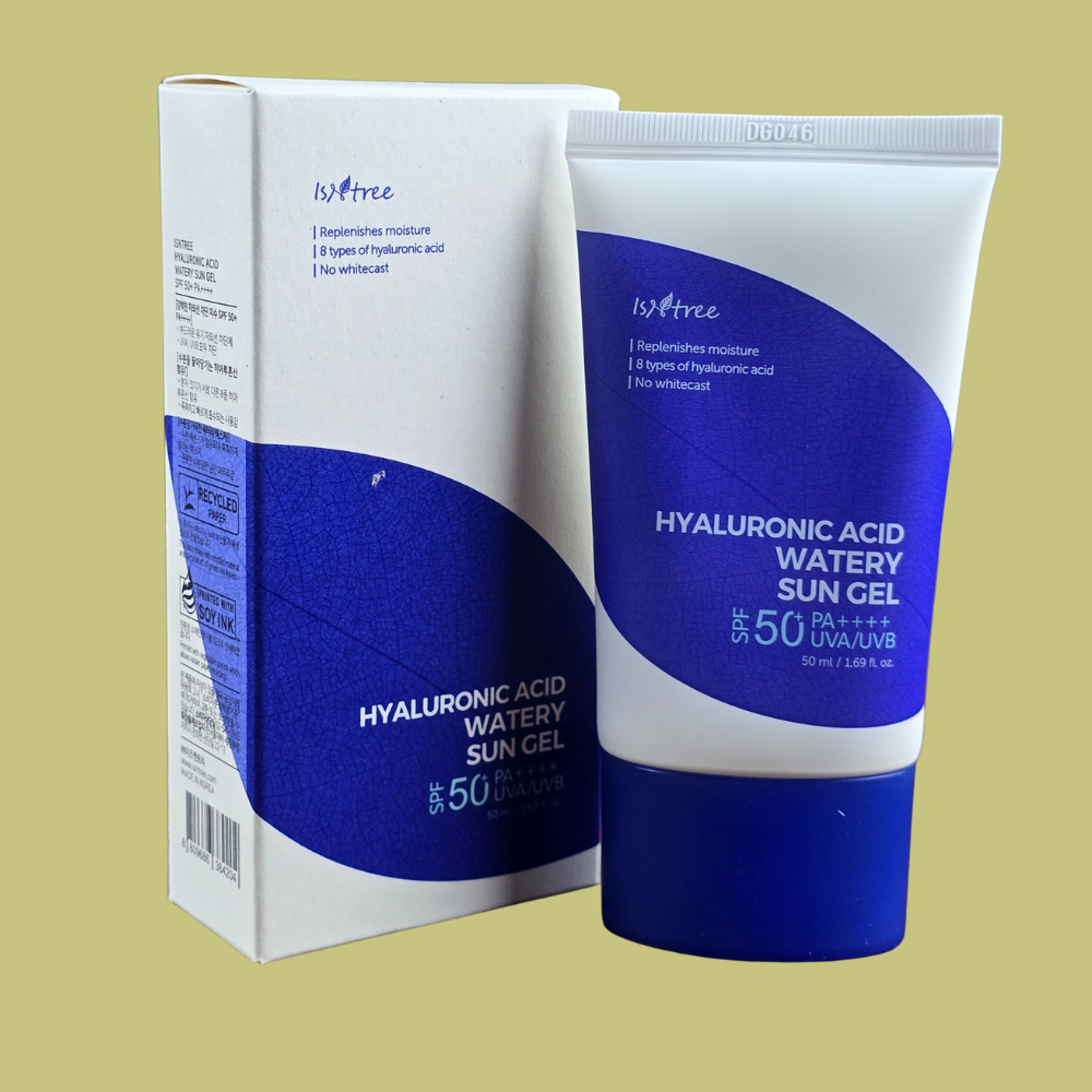 Isntree Hyaluronic Acid Watery Sun Gel – SPF 50+ PA++++ | UV Protection & Hydrating Sunscreen | 50ml | Made in Korea - Image 3
