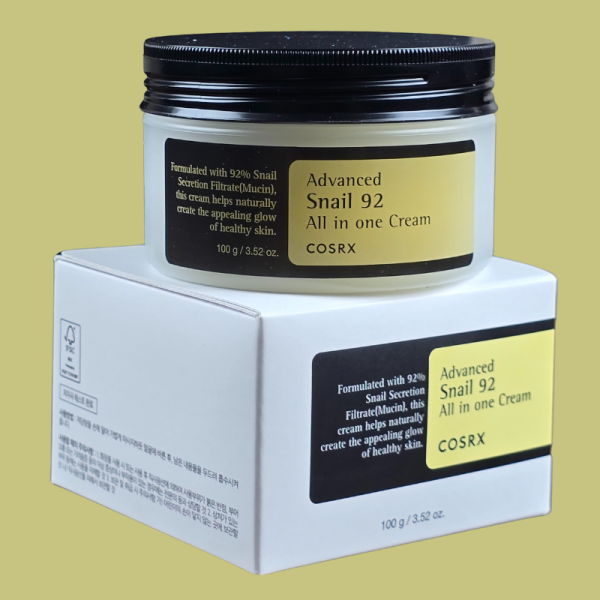 COSRX Advanced Snail 92 All in One Cream 100g | Skin Repair & Hydrating Moisturizer – Korea